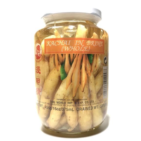 COCK BRAND KACHAI IN BRINE (WHOLE) 454G