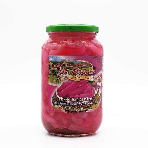 Al Dayaa Pickled Sliced Turnips 1kg