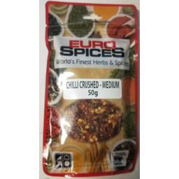Euro Spices Chilli Crushed Medium 50g