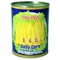 Awona Baby Corn Whole In Brine 227g