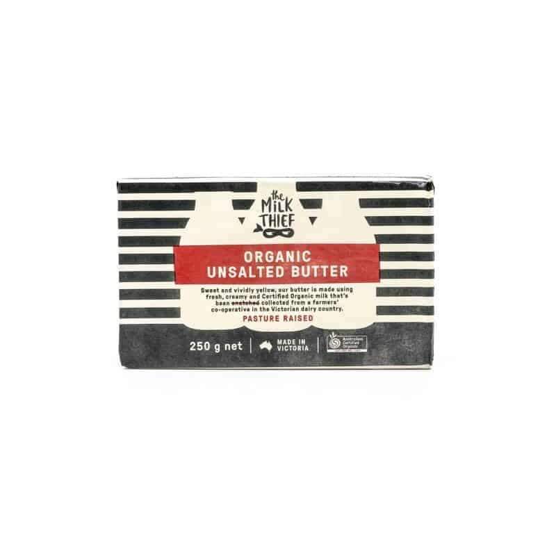 The Milk Thief Org Unsalted Butter 250G