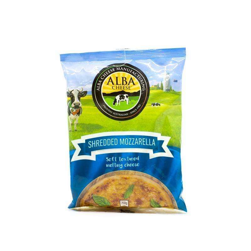 Alba Shredded Mozarella 250G