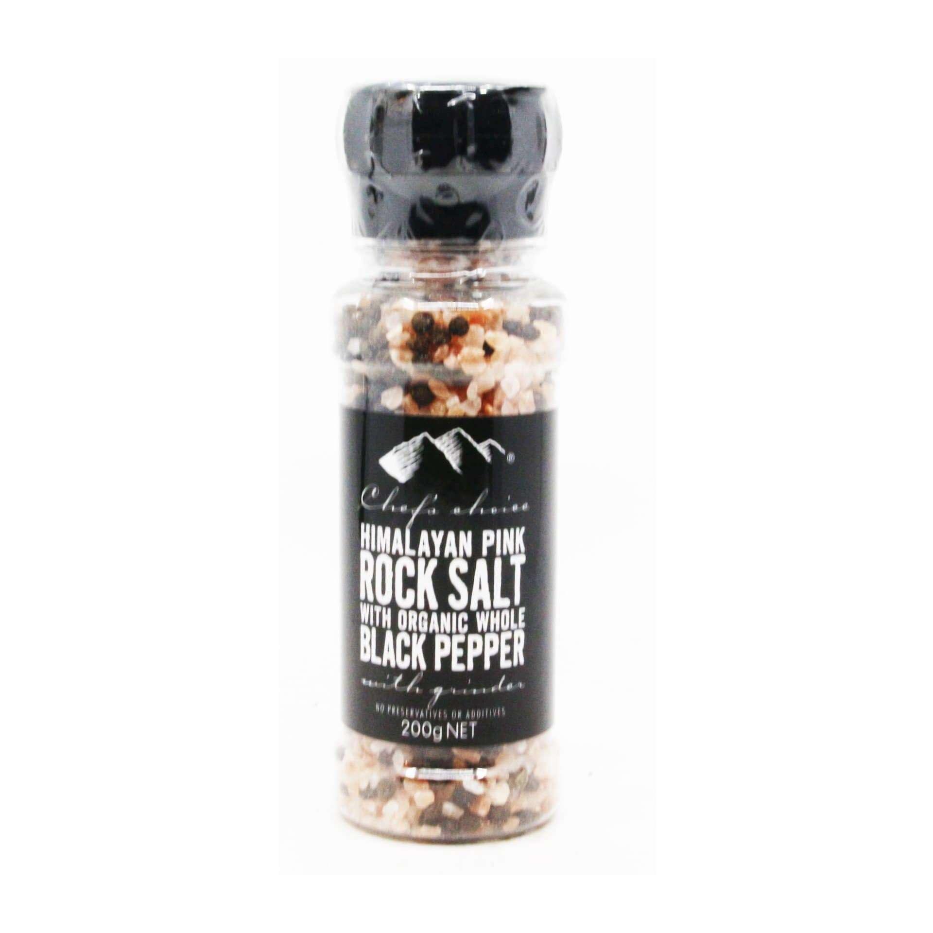 Cc Himalayan Salt W/Org Black Pepper 200G