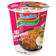 Indomie Cup Noodle Hot And Spicy 70 G