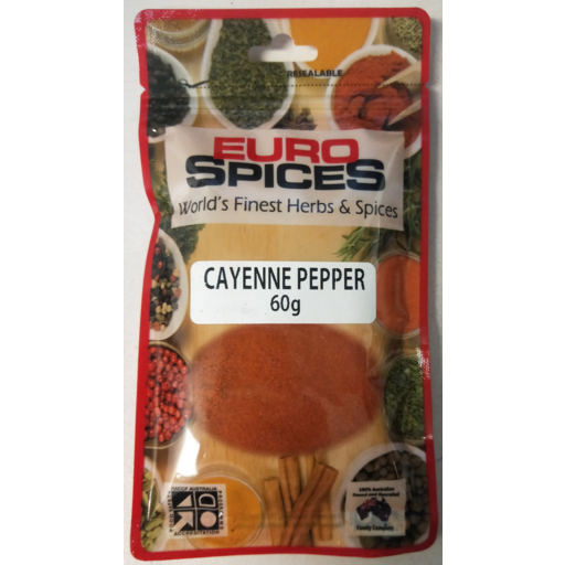 Euro Spices Cayenne Pepper 60g