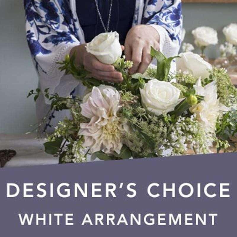 Designer’S Choice White Arrangement
