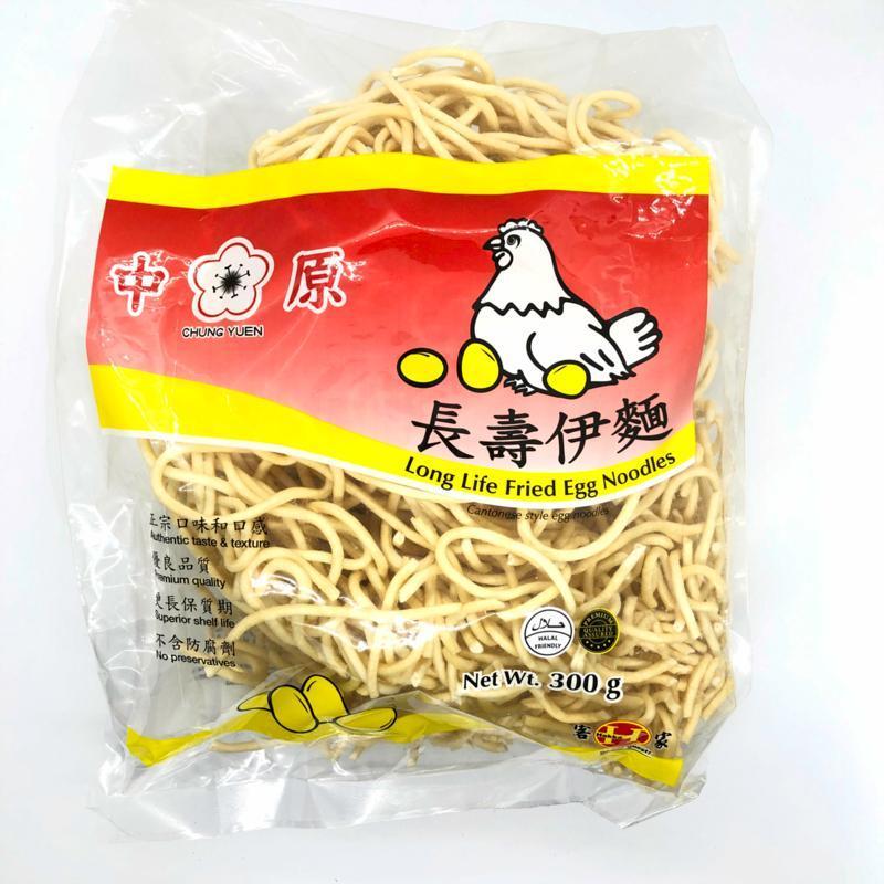 CHUNG YEN LONG LIFE FRIED EGG NOODLE 300G
