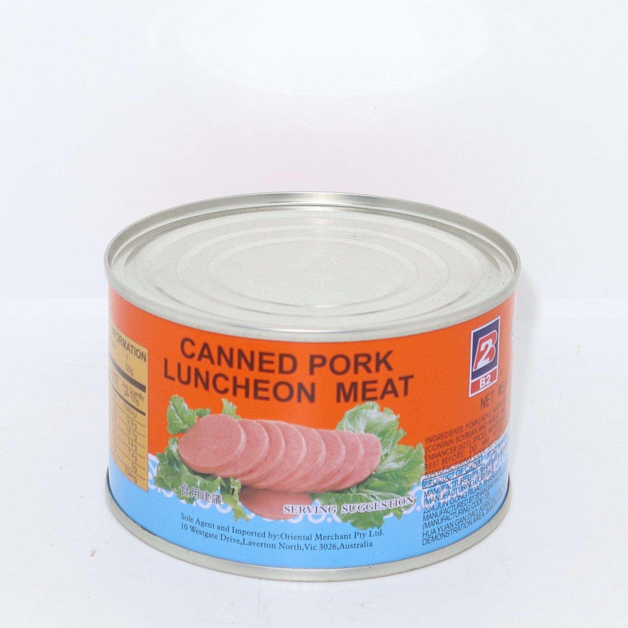 B2 CANNED PORK LUNCHEON MEAT 397G