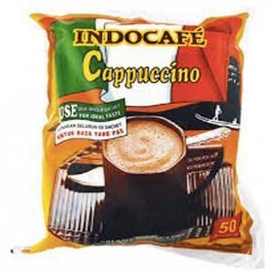 INDOCAFE CAPPUCINO 50PK