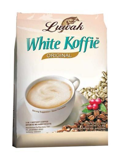 Luwak White Coffee 18pk
