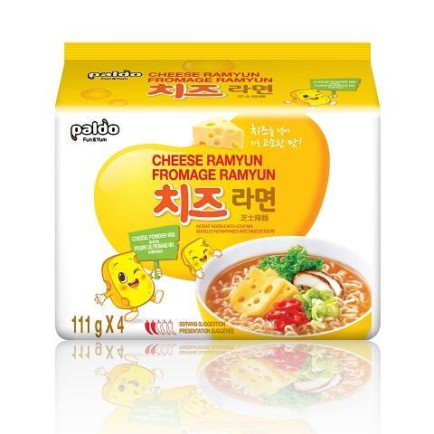 PALDO CHEESE RAMYUN NOODLE 4PK