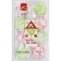 KIDO DAI-FUKU RICE CAKE STARWBERRY &amp; MELON 200G